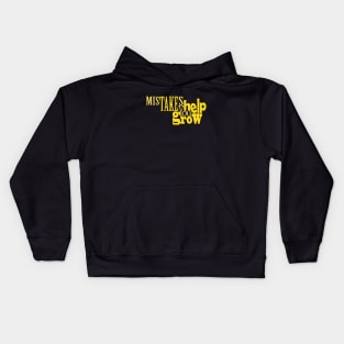 Mistakes Help You Grow Kids Hoodie